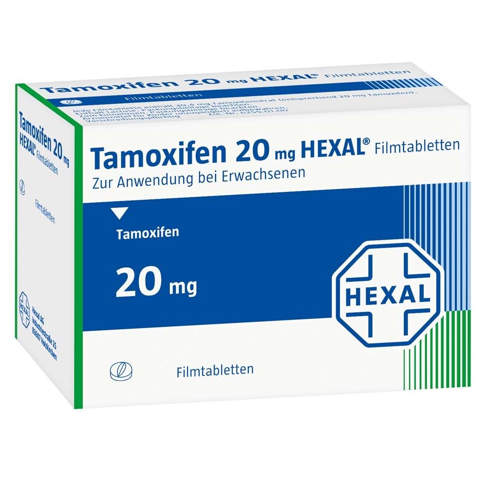 Купить Tamoxifen 20Mg Hexal 100St PZN 03103172 оригинал упаковка